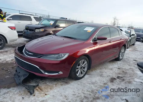 2015 Chrysler 200 Limited from USA, damaged, VIN 1C3CCCAB9FN603356